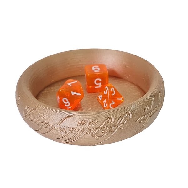 Bandeja De Dados Rpg De Mesa Senhor Dos Anéis