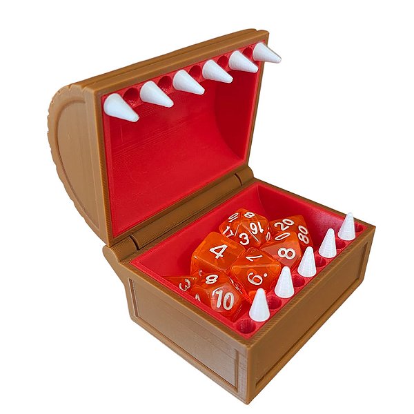Baú Porta Dados Rpg Mimic
