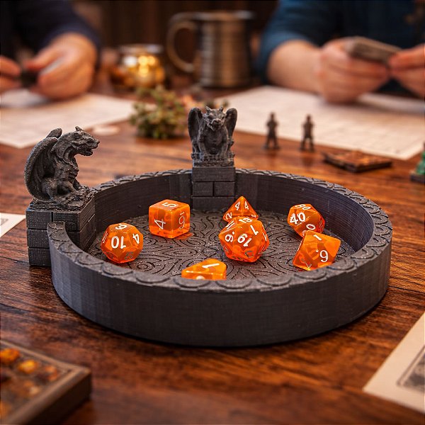 Bandeja De Dados Rpg Gárgulas