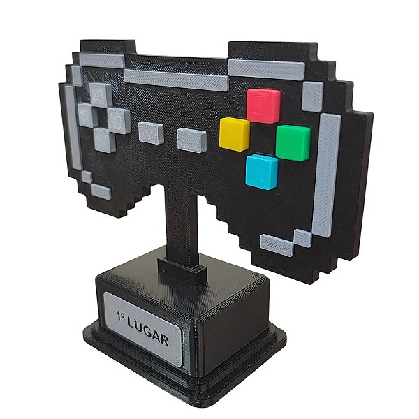 Troféu Gamer Controle Vídeo Game