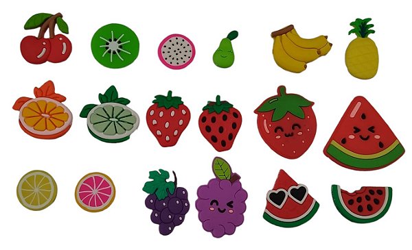Pingentes e Bottons de Frutas