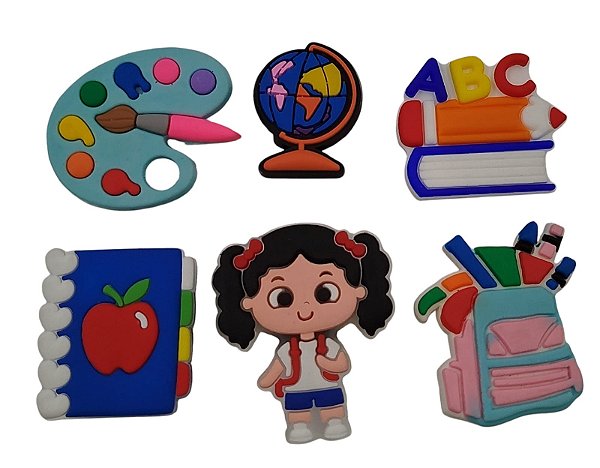 Pingentes e Bottons de Escola