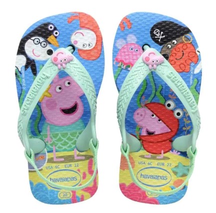 Chinelo Havaianas Peppa Pig Baby