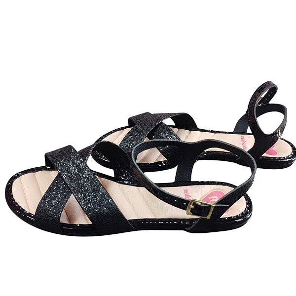 sandália rasteirinha infantil (flat), Molekinha 2157850