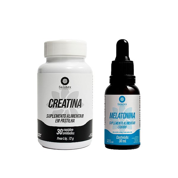 TODO MUNDO TEM, O QUERIDINHO DELAS! Creatina + Melatonina
