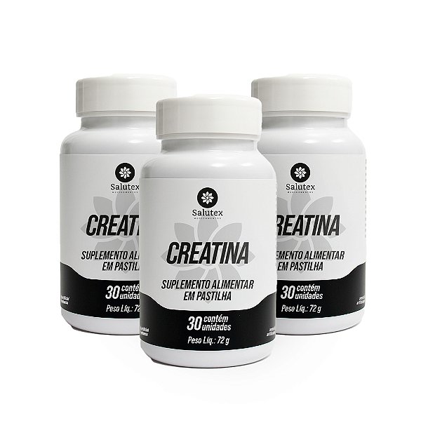 Mais Praticidade, Mais Potência, Mais Resultados! 3 Creatina em Pastilhas