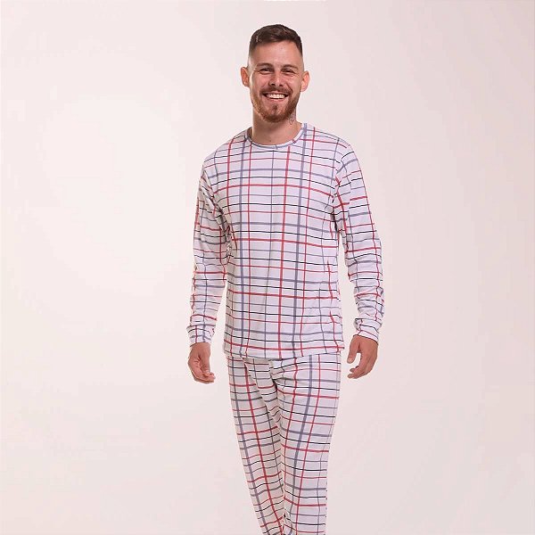 Pijama Masculino Longo Térmico