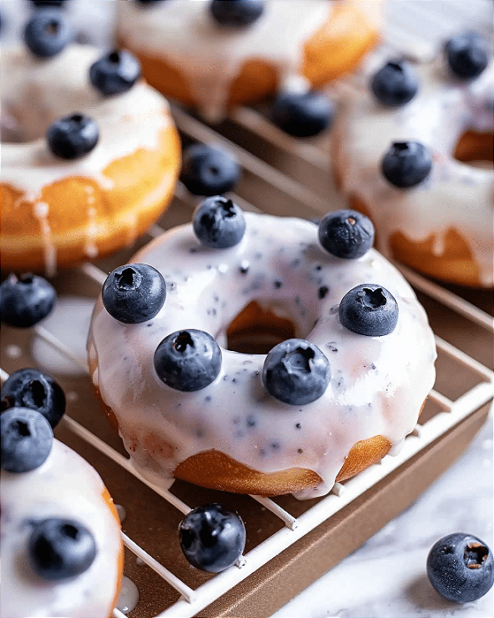 Donuts de Blueberry