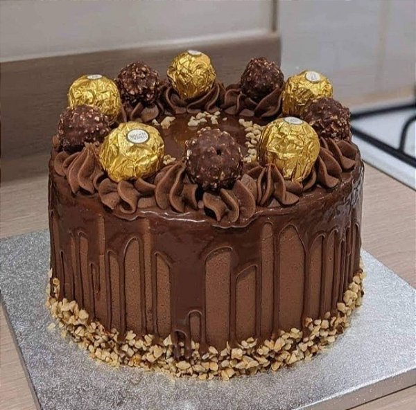Bolo de Ferrero Roche