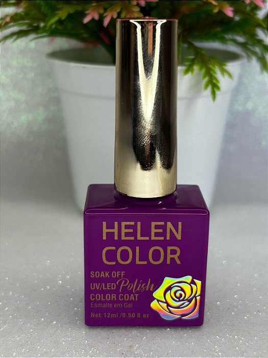 Esmalte em Gel Helen Color Coleção Violeta 12ml Cor 16