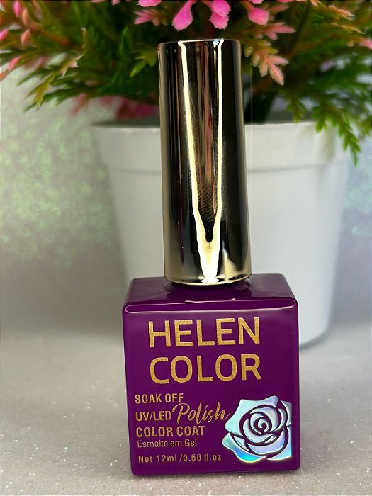 Esmalte em Gel Helen Color Coleção Violeta 12ml Cor 24