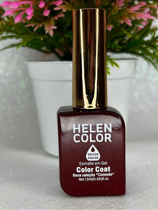 Esmalte em Gel Helen Color Conexâo 12ml Cor 195