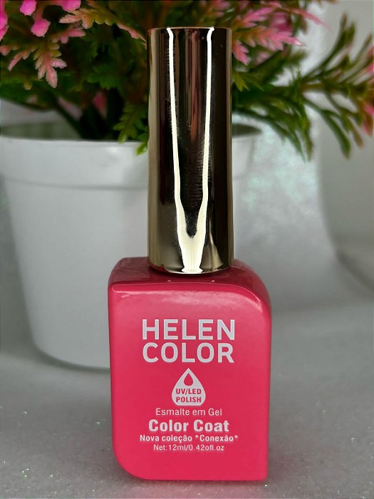 Esmalte em Gel Helen Color Conexâo 12ml Cor 77