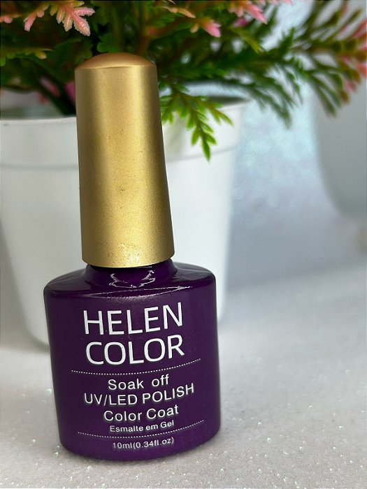 Esmalte em Gel Helen Color 10ml Cor 197