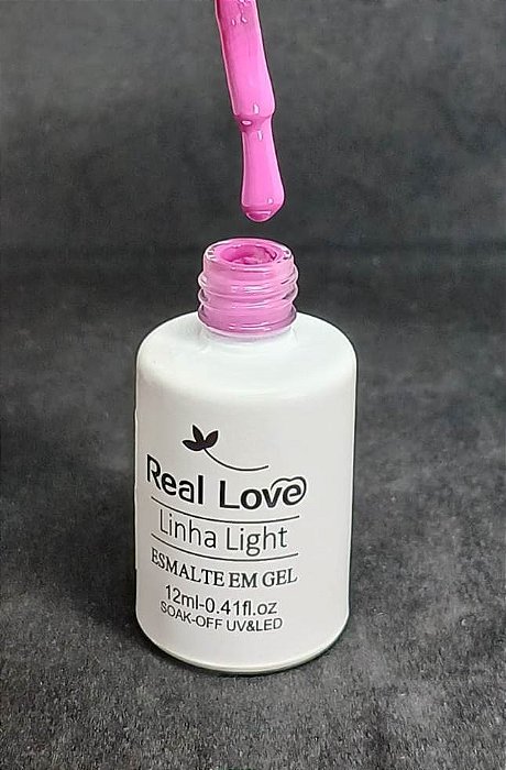 Esmalte em Gel Linha Light Real Love 12ml Cor 75