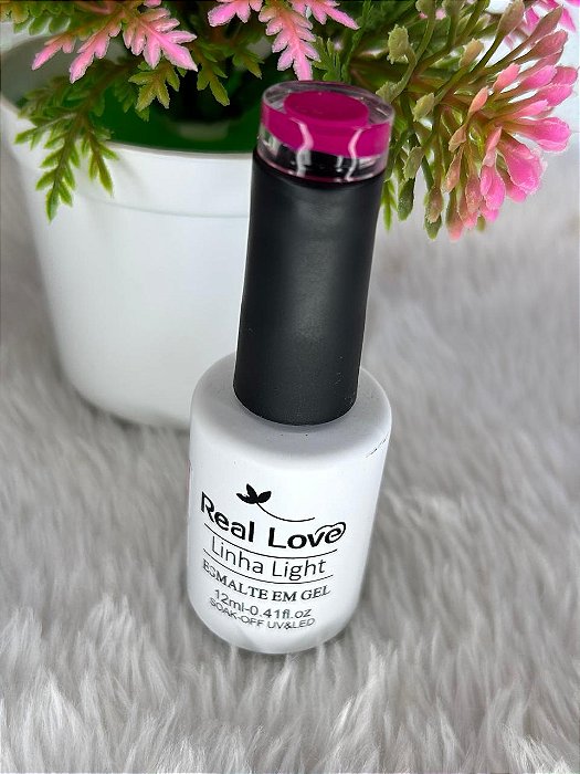 Esmalte em Gel Linha Light Real Love 12ml Cor 74
