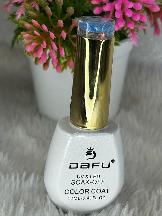 Esmalte em Gel Gliter Flocado Dafu 12ml DF-EMUV12-3 Cor 04