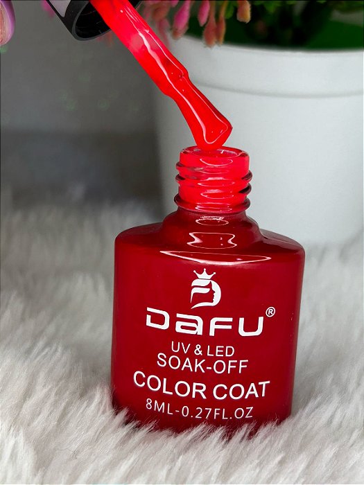 Esmalte em Gel Fluorescente Luminoso Dafu 8ml DF-EM12Y Cor 08