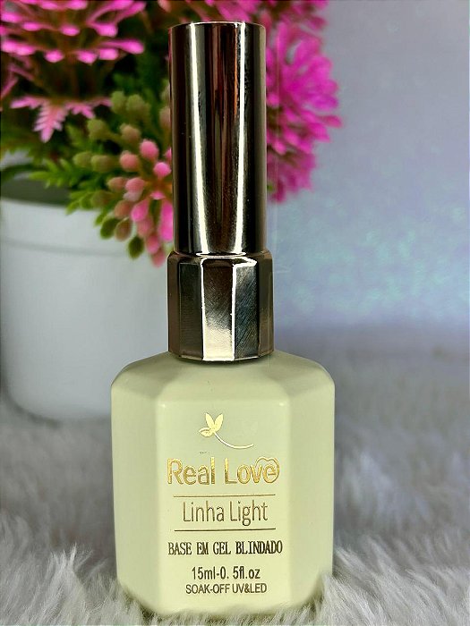 Base em Gel Blindado Linha Light Real Love 15ml