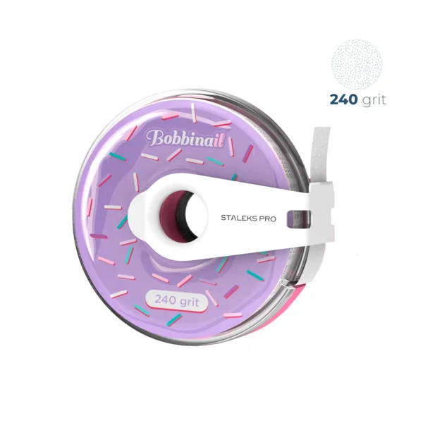 Lixa Refil em Rolo Adesiva - Staleks Pro - com estojo - 7 metros - AT-240w