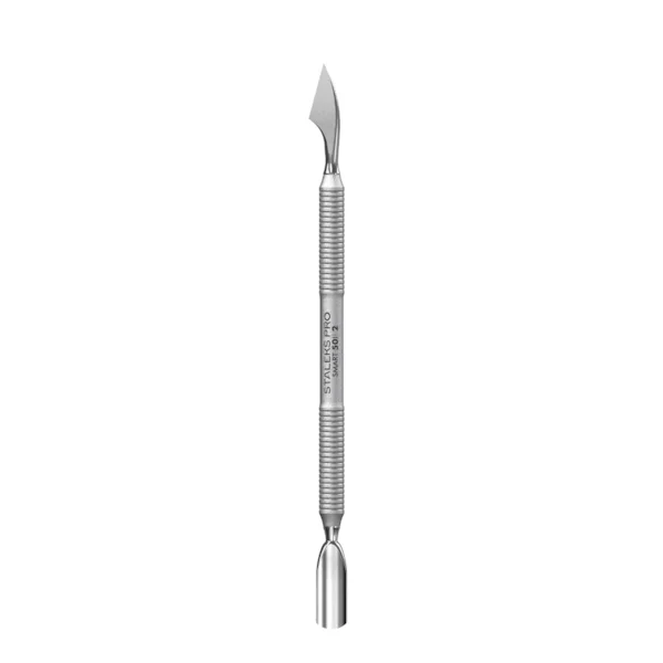 Espátula de Manicure Staleks Pro - PS-50-2 - Série Smart 50 - Empurrador Arredondado e Removedor