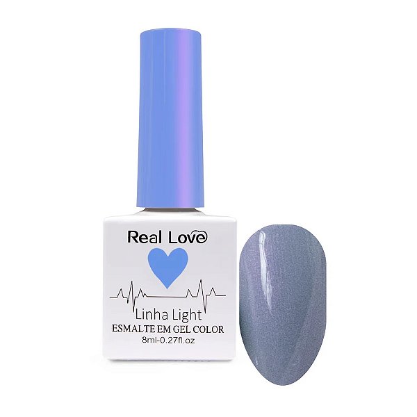 Esmalte em Gel Linha Light Real Love 8ml Cor 194