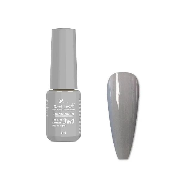 Esmalte em Gel 3 em 1 Real Love 5ml Cor 27