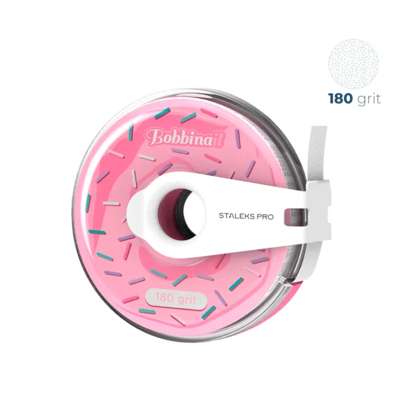 Lixa Refil em Rolo Adesiva - Staleks Pro - com estojo - 7 metros - AT-180w