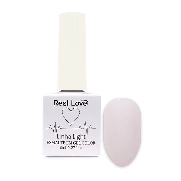 Esmalte em Gel Linha Light Real Love 8ml Cor 149
