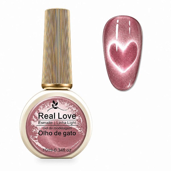 Esmalte em Gel Olho de Gato Real Love 10ml Cor 11
