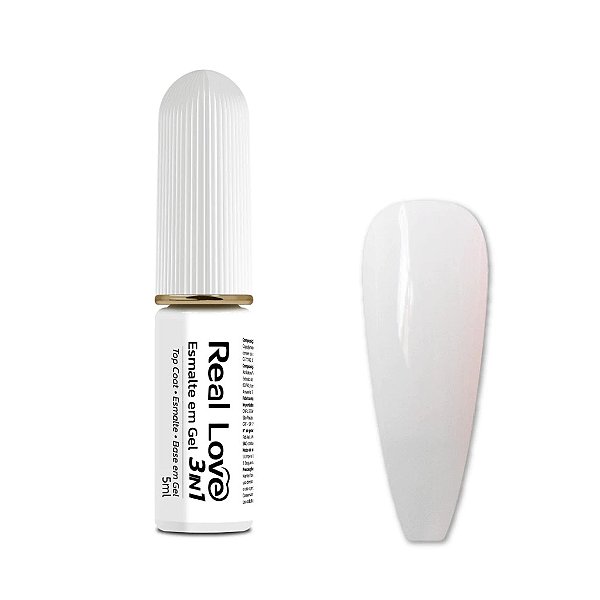Esmalte em Gel 3 em 1 Real Love 5ml Cor 03