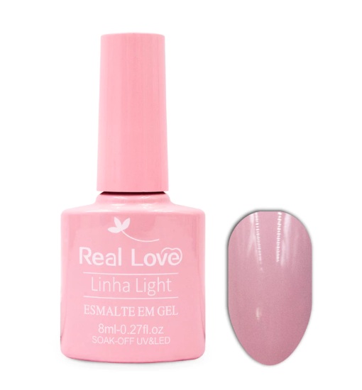 Esmalte em Gel Linha Light Real Love 8ml Cor P068