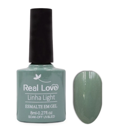 Esmalte em Gel Linha Light Real Love 8ml Cor P076
