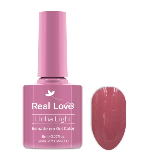Esmalte em Gel Linha Light Real Love 8ml Cor P116