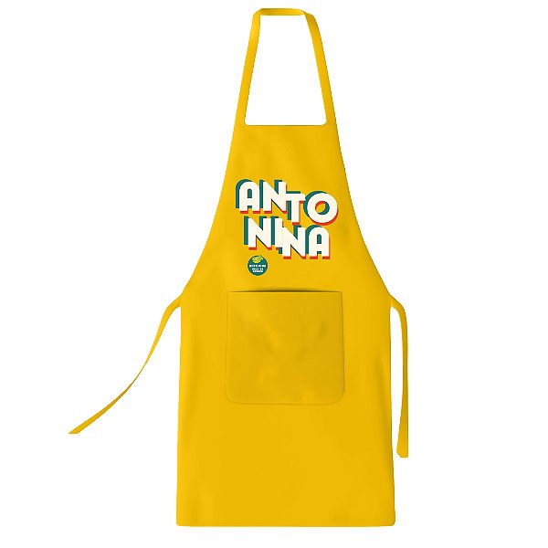 AVENTAL ANTONINA AMARELO