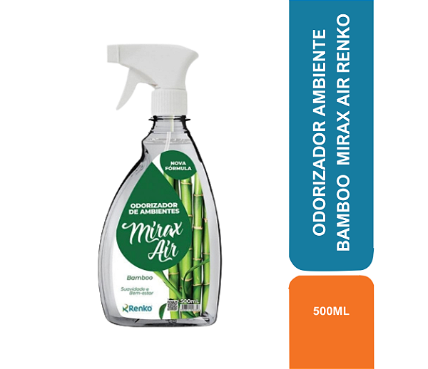 ODORIZADOR AMBIENTE BAMBOO 500ML MIRAX AIR RENKO