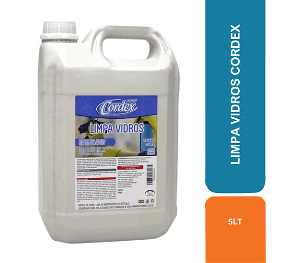 LIMPA VIDROS 5LT CORDEX COD 80272