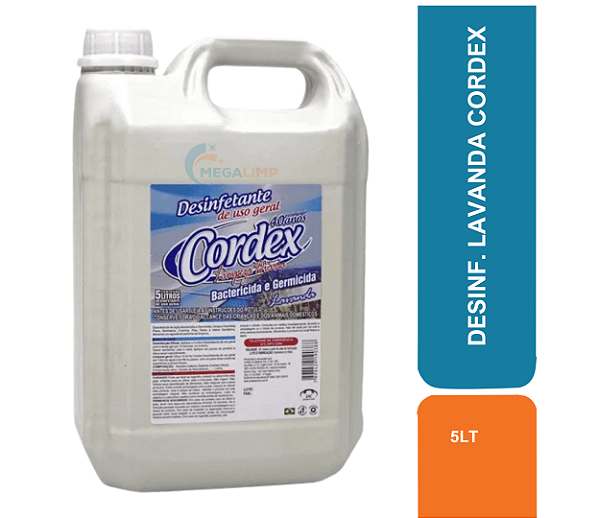 DESINF. 5LT LAVANDA CORDEX COD 80235