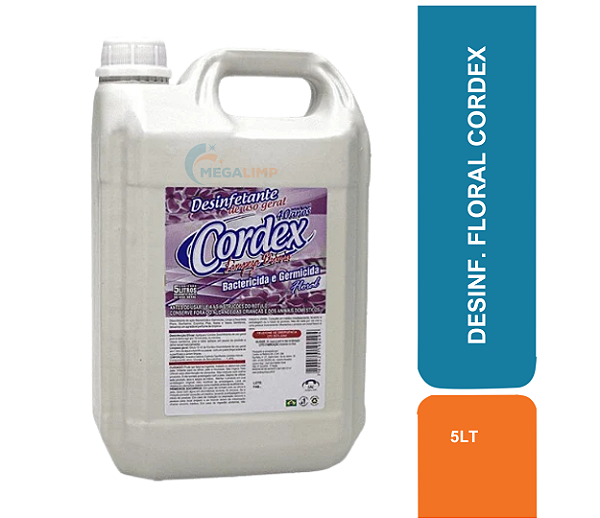 DESINF. 5LT FLORAL CORDEX COD 80238