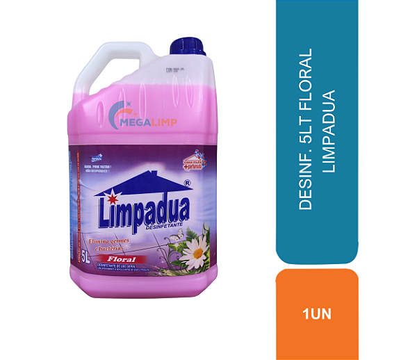 DESINF. 5LT FLORAL LIMPADUA COD 80661