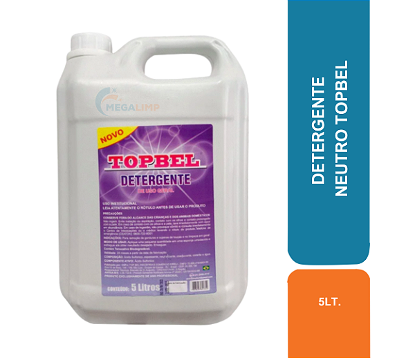 DETERGENTE 5LT NEUTRO TOPBEL