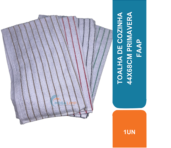 TOALHA DE COZINHA 44X68CM PRIMAVERA FAAP