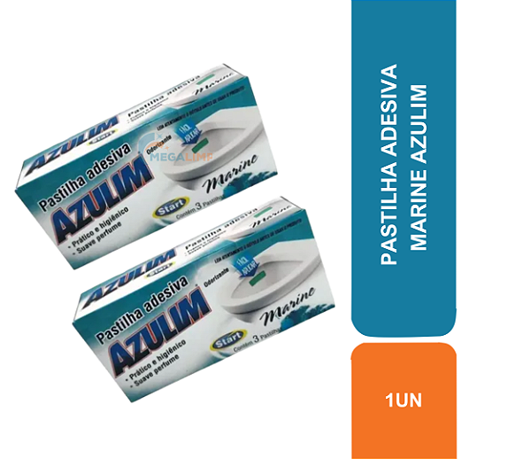 PASTILHA ADESIVA MARINE AZULIM COD 80470