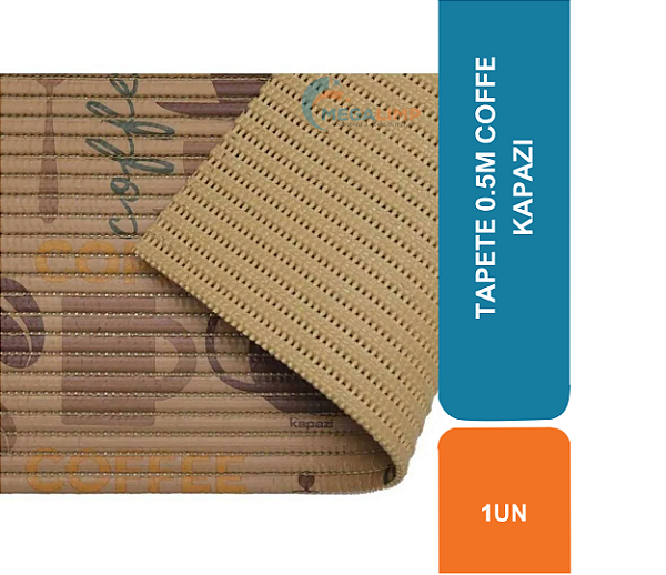 TAPETE 0.5M COFFE KAPAZI