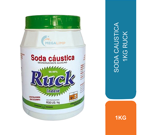 SODA CAUSTICA 1KG RUCK