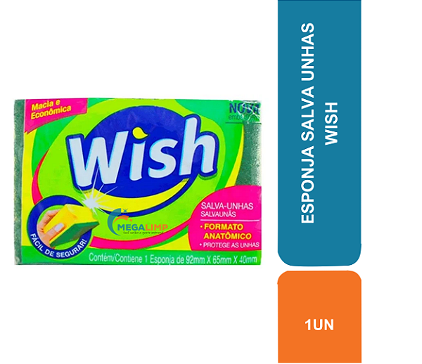 ESPONJA SALVA UNHAS WISH