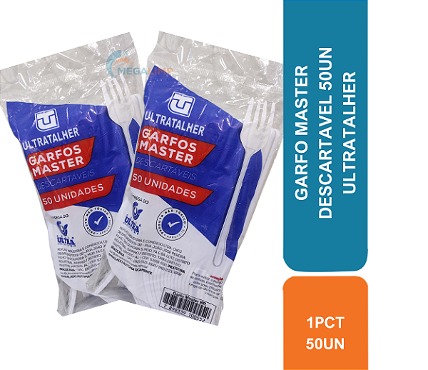 GARFO MASTER DESCARTAVEL 50UN ULTRATALHER