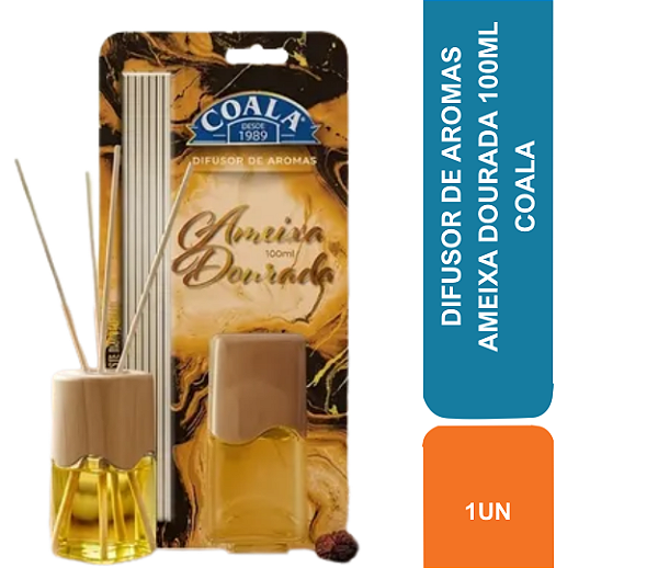DIFUSOR DE AROMAS AMEIXA DOURADA 100ML COALA
