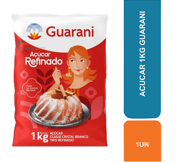 ACUCAR 1KG GUARANI COD 80611