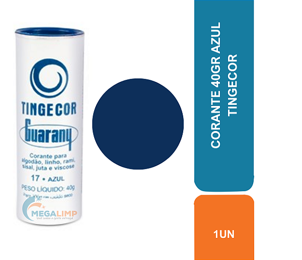 CORANTE 40GR AZUL TINGECOR